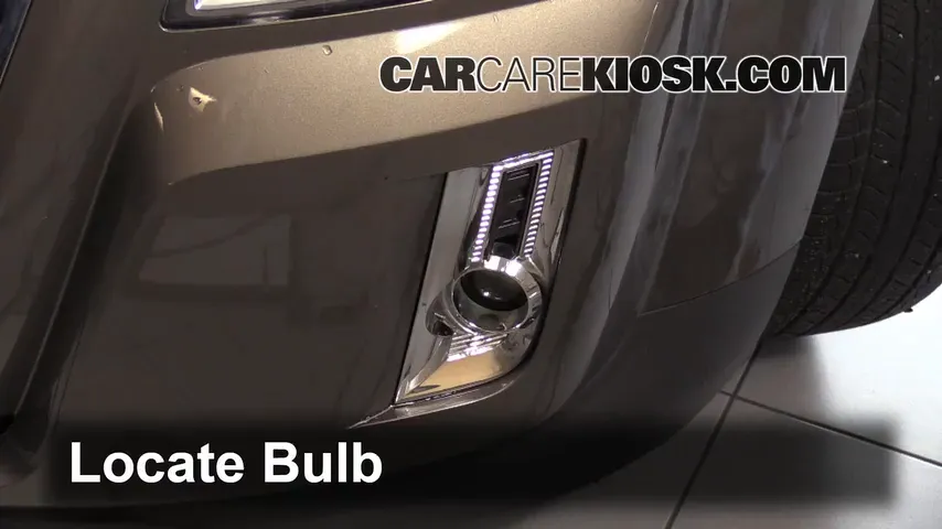 2011 GMC Terrain SLT 2.4L 4 Cyl. Lights Fog Light (replace bulb)